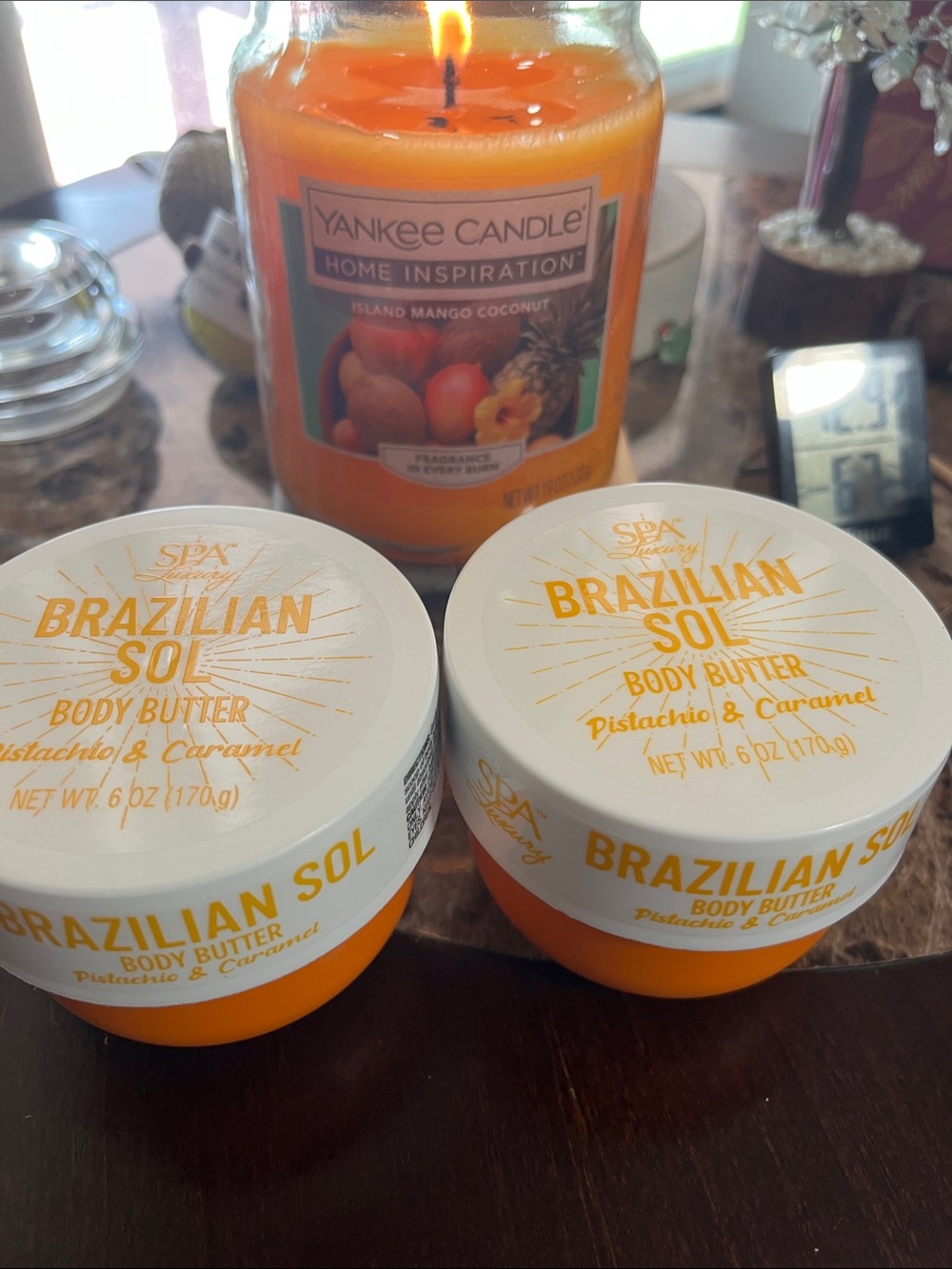 Brazilian Sol Pistachio & Caramel Body Butter — Orange (Set of 2) - Picture 3 of 3